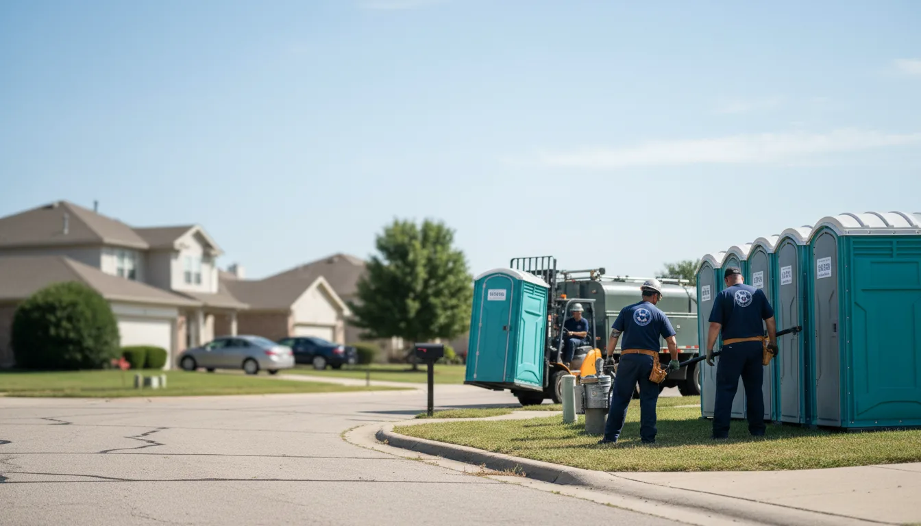 Porta Potty Rental in Sturgeon, MO near me